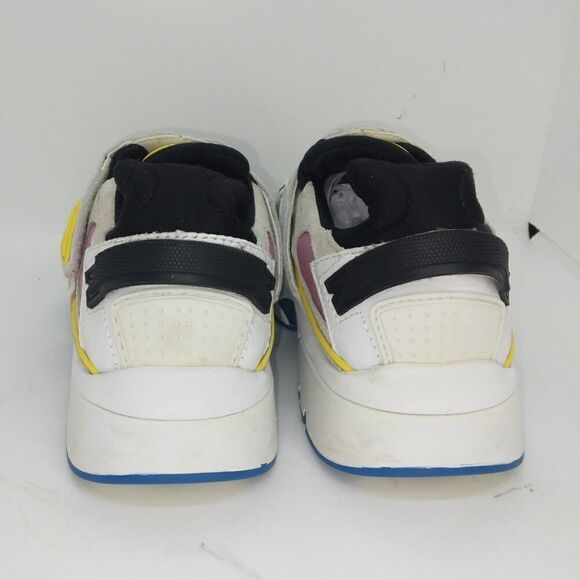 Kenzo Paris Womens Pre-owned Designer White & Pink Running Sneakers - sz. 5 1/2 - Picture 5 of 6